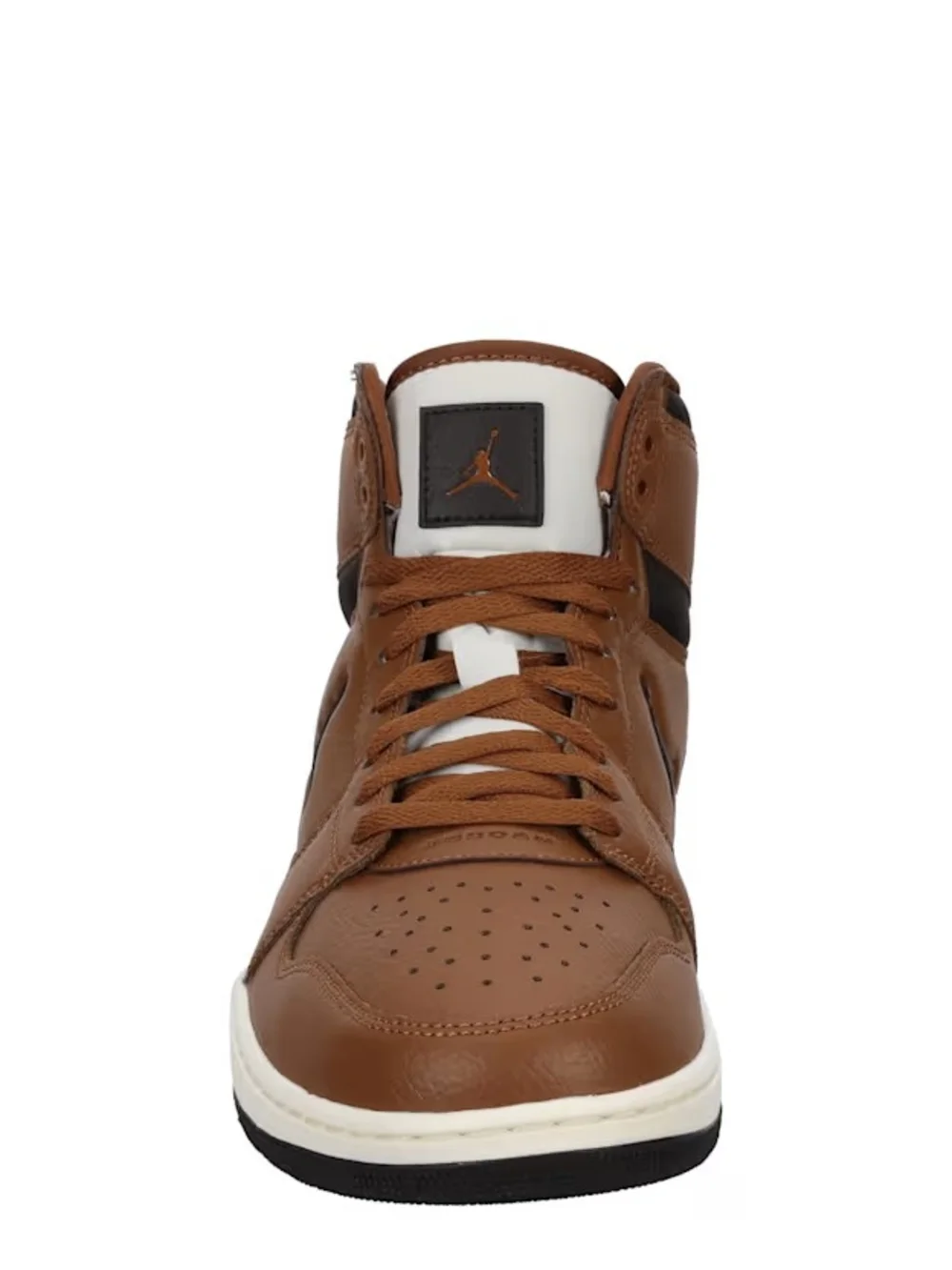 Jordan Mens Court Connect Mid Sneakers, Brown with Black Accents JUST Launched